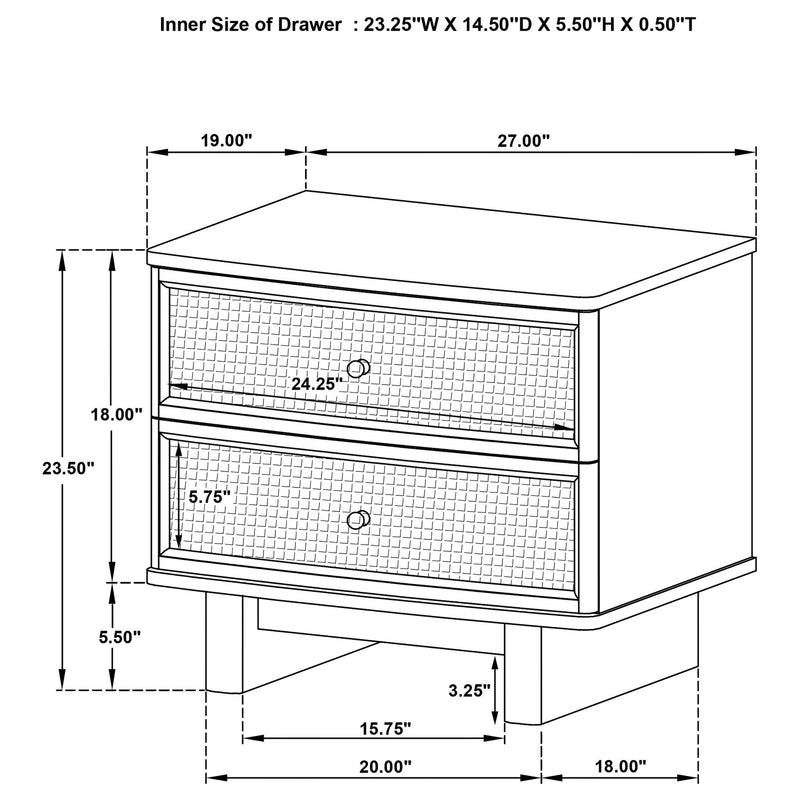 Kimpton - Bedroom Set With Upholstered Headboard