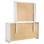 Dulcey - 6 Drawer Dresser With Mirror - Gloss White
