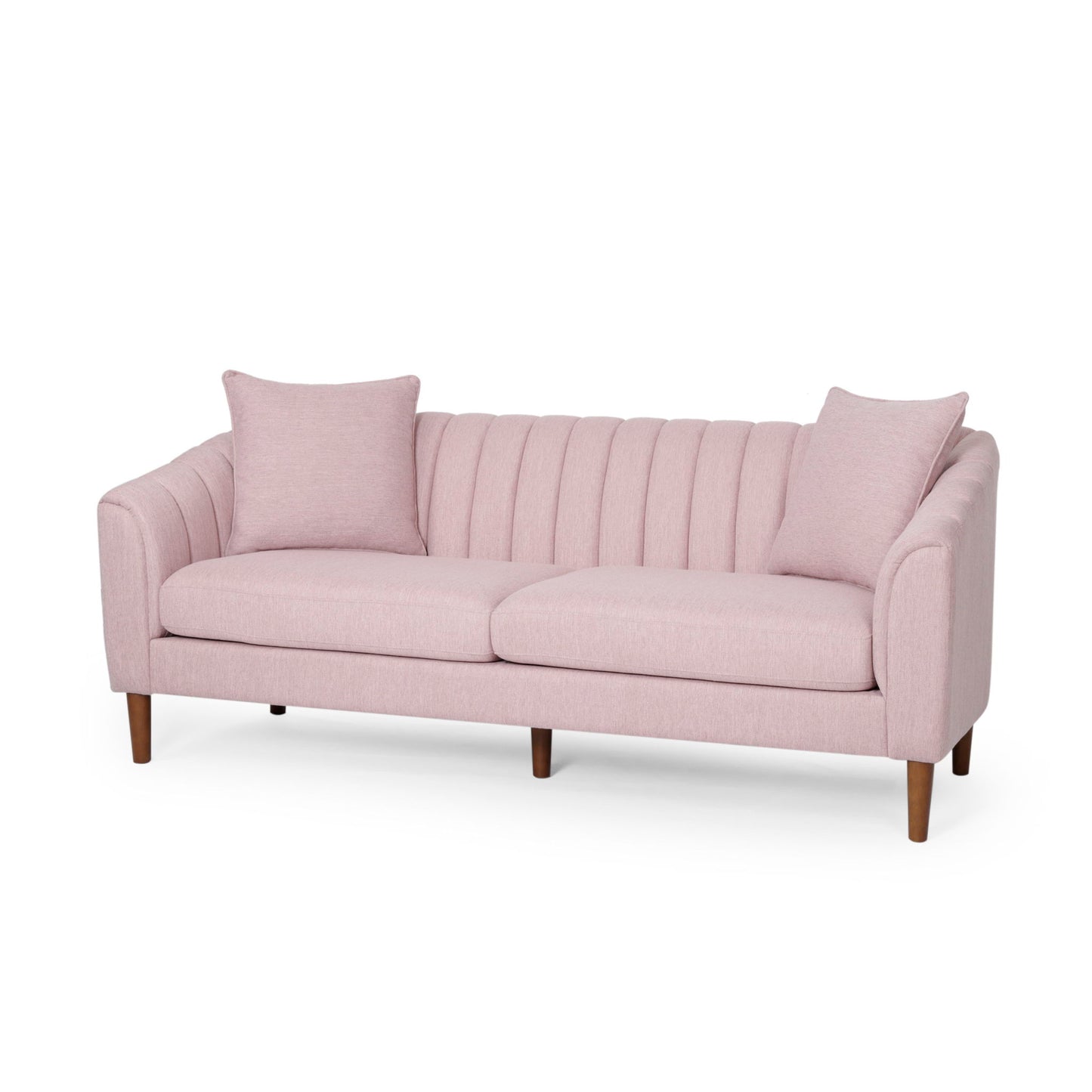 Contemporary 3 Seater Sofa With Accents