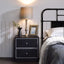 Jabir - Accent Table - Black / Silver