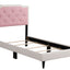 Button Tufted Bed Charming For Cozy Spaces