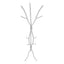 Coat Rack, Hall Tree, Free Standing, 11 Hooks, Entryway, Contemporary & Modern