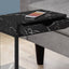 Accent Table, C - Shaped Contemporary & Modern Elegant Design