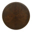 Philippe - Round End Table With Shelf - Brown