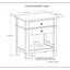 Carlton - Bedside Table, Handcrafted
