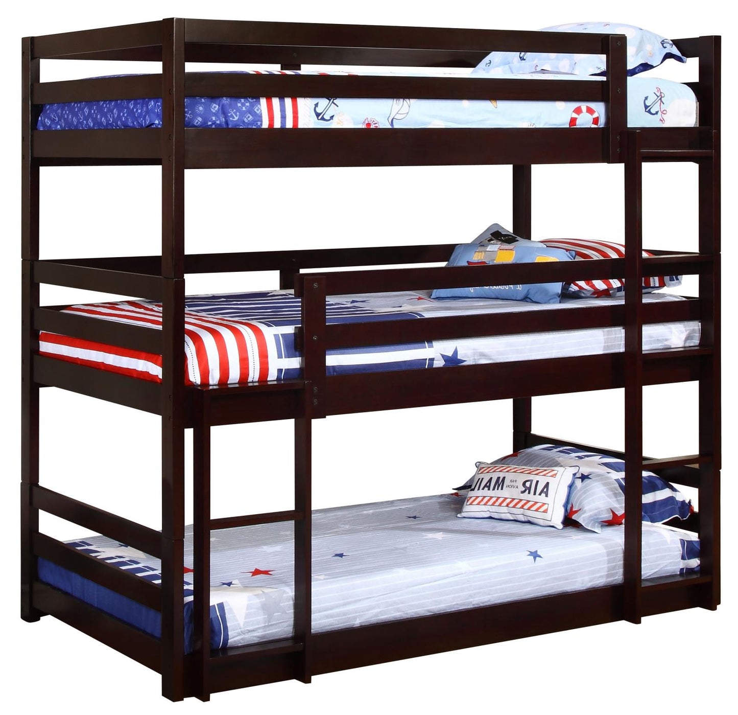 Sandler - TWIN / TWIN / TWIN TRIPLE BUNK BED