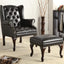 Roberts - ACCENT CHAIR W/ OTTOMAN