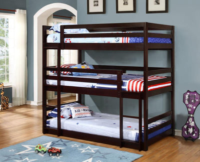 Sandler - TWIN / TWIN / TWIN TRIPLE BUNK BED
