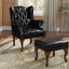 Roberts - ACCENT CHAIR W/ OTTOMAN