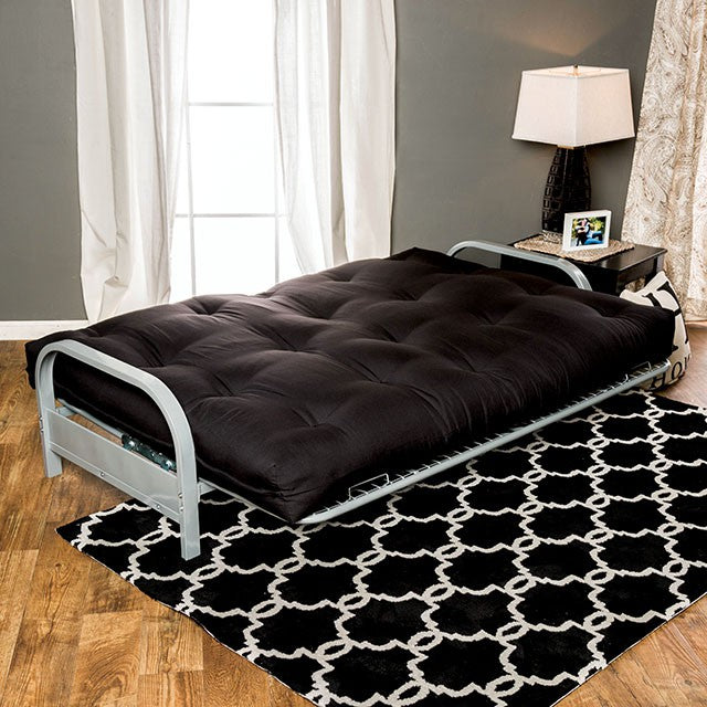 Plosh-8" Black Futon Mattress w/ Spring