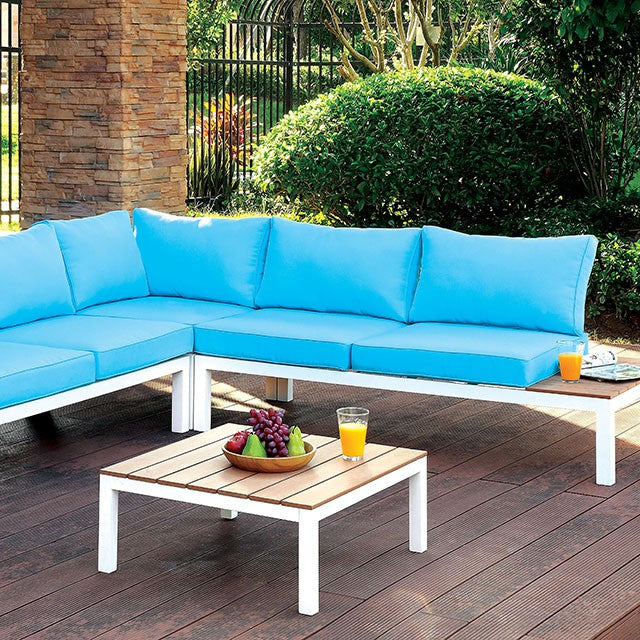 Winona-Patio Sectional w/ Ottoman