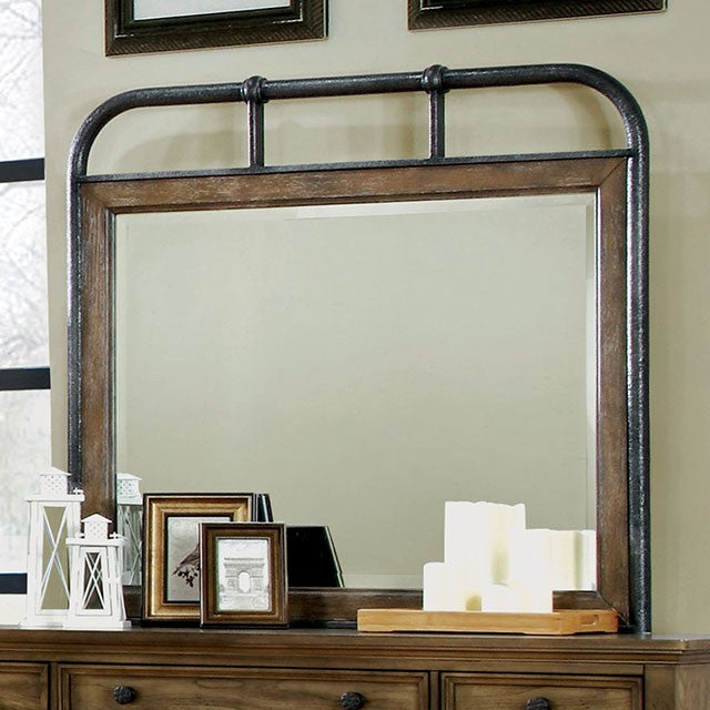 Mcville-Mirror w/ Metal Frame