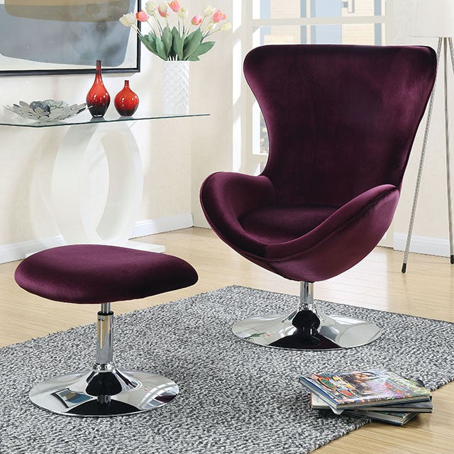 Eloise-Chair w/ Ottoman