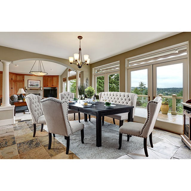 Sania-3-Seater Love Seat Bench
