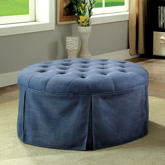 Claes-Round Ottoman