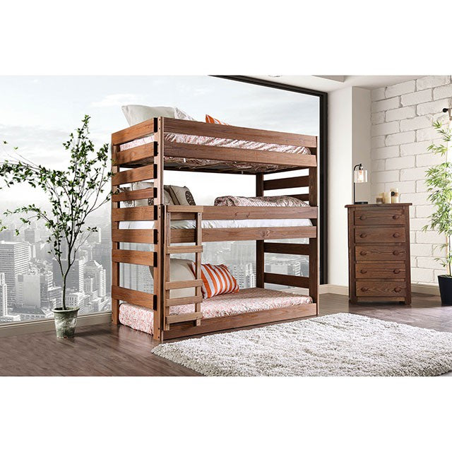 Pollyanna-Twin Triple Decker Bed