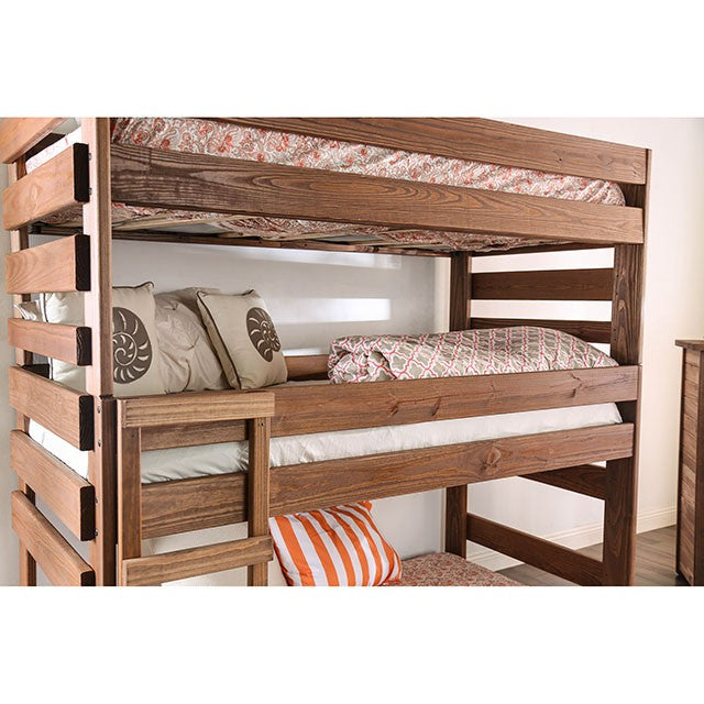 Pollyanna-Twin Triple Decker Bed