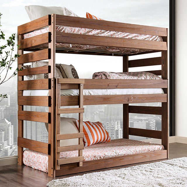 Pollyanna-Twin Triple Decker Bed