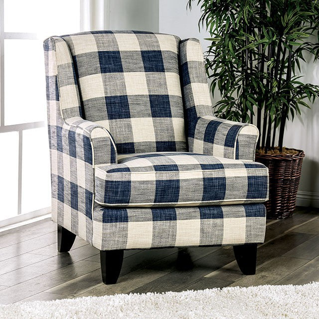 Nash-Checkered Chair