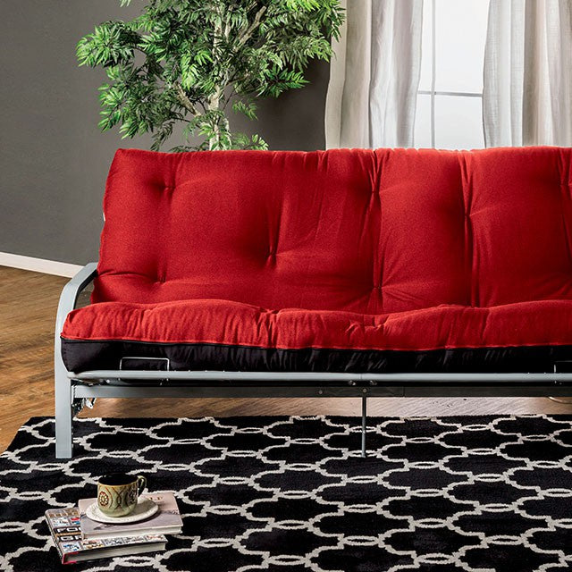 Plosh-8" Black Futon Mattress w/ Spring