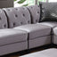 Jolanda-Left Armless Chair
