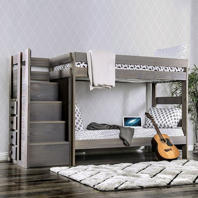 Ampelios-Twin/Twin Bunk Bed