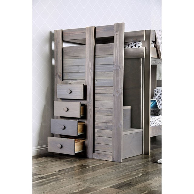 Ampelios-Twin/Twin Bunk Bed