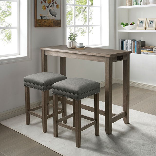 Caerleon-3 Pc. Counter Ht. Dining Set