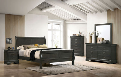 Louis Philippe-E.King Bed