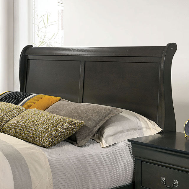 Louis Philippe-E.King Bed