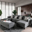 Lowry-Sectional w/ Ottoman