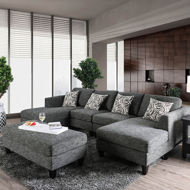 Lowry-Sectional w/ Ottoman