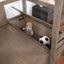 Callistus-Twin/Workstation Loft Bed