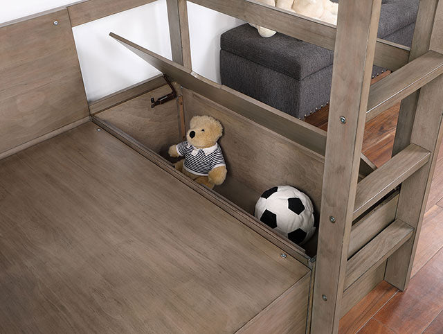 Callistus-Twin/Workstation Loft Bed