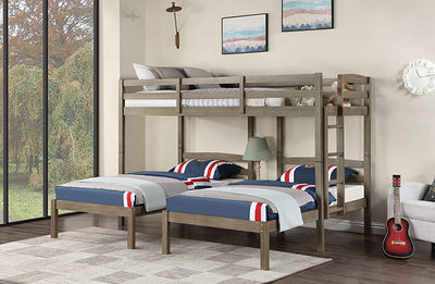 Hortense-Triple Twin Bed