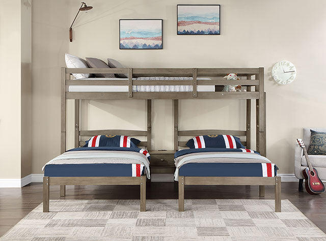 Hortense-Triple Twin Bed