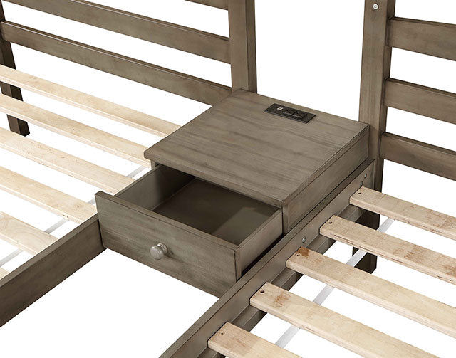 Hortense-Triple Twin Bed