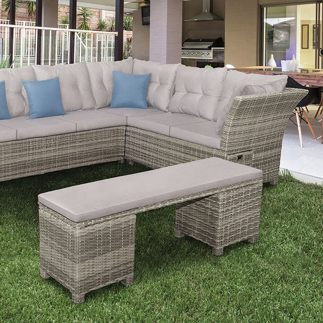 Malia-5 Pc. Sectional Set w/ Bench