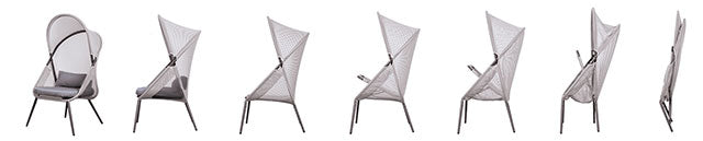 Alverta-Foldable Chair (2/Ctn)