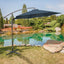 Glam-Cantilever Umbrella w/ LED