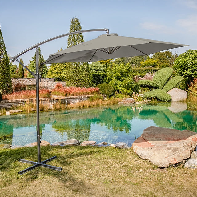 Glam-Cantilever Umbrella w/ LED