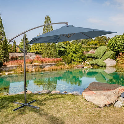 Glam-Cantilever Umbrella w/ LED