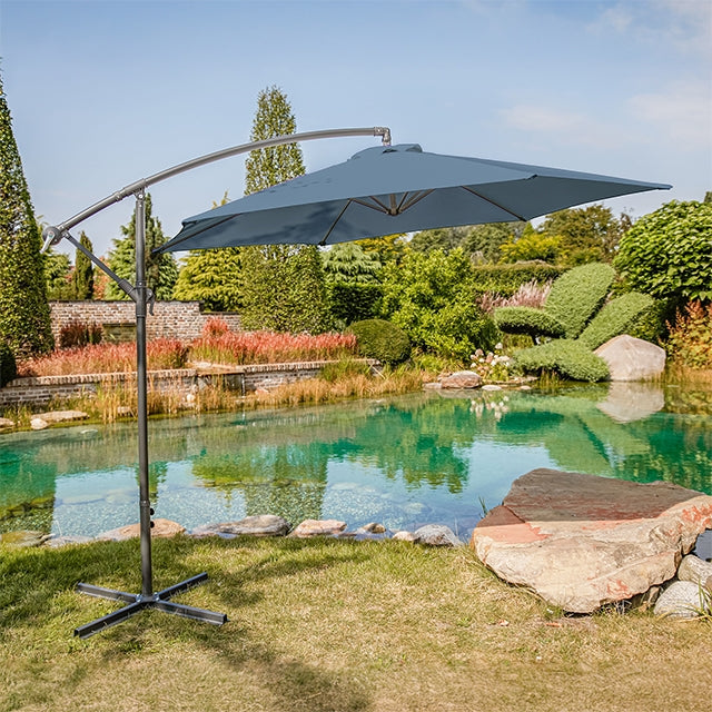 Glam-Cantilever Umbrella w/ LED