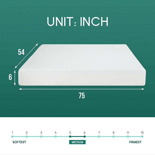 Artemisia-6" Full Memory Foam Mattress