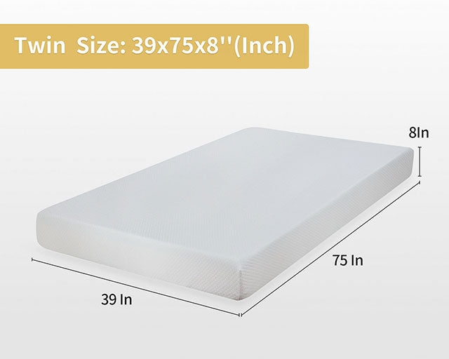Artemisia-8" Twin Memory Foam Mattress