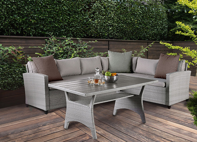 Kimana-3 PC. Patio Dining Set