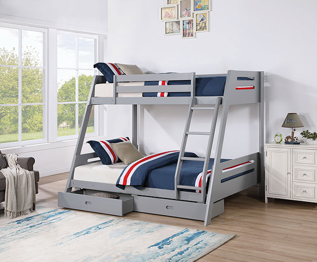 Emilee-Twin/Full Bunk Bed