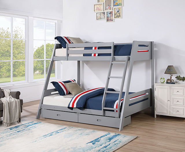 Emilee-Twin/Full Bunk Bed