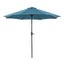 Tano-9' Outdoor Umbrella + 21" Round Base