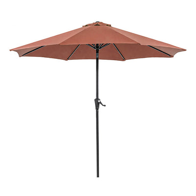 Tano-9' Outdoor Umbrella + 21" Round Base